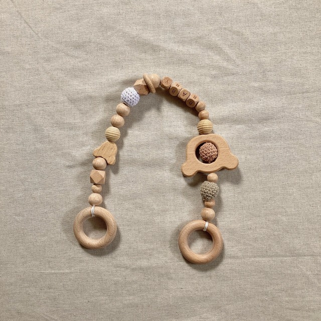 wood mag holder long (bear)