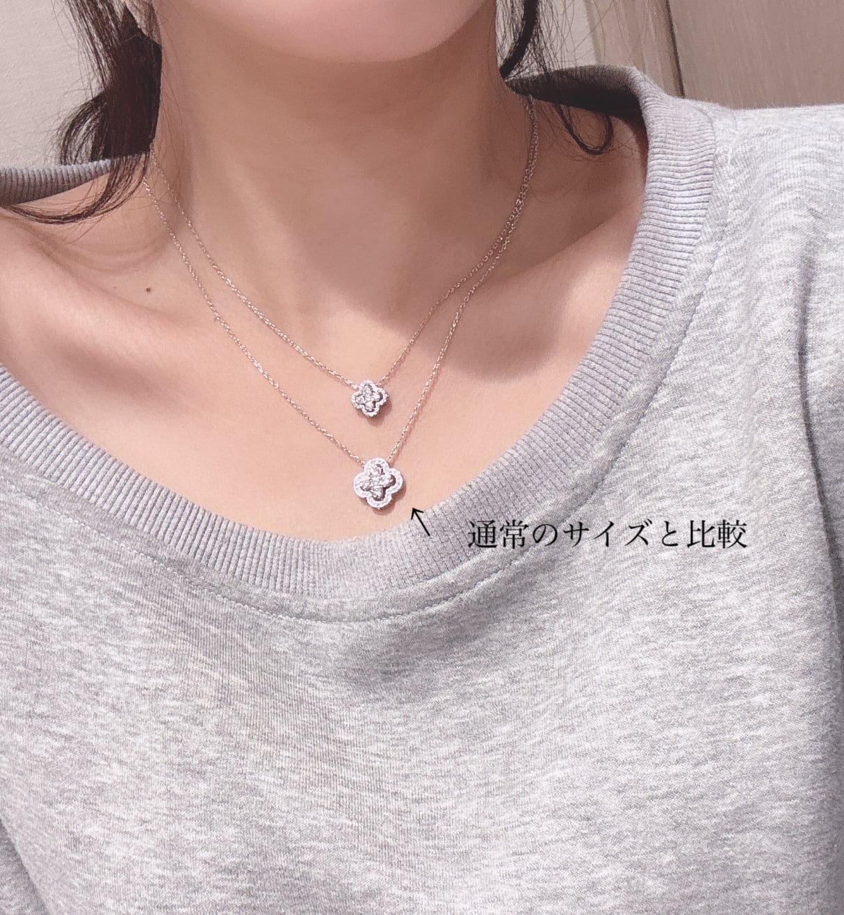 ✨最高級✨フラワーミニ✨ネックレス✨シルバー✨ハイクオリティ✨ シルバー925フラワーネックレス | ファッション通販サイト NUGU