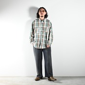 BOWWOW / WEATHERED SWEAT PANTS - BLACK
