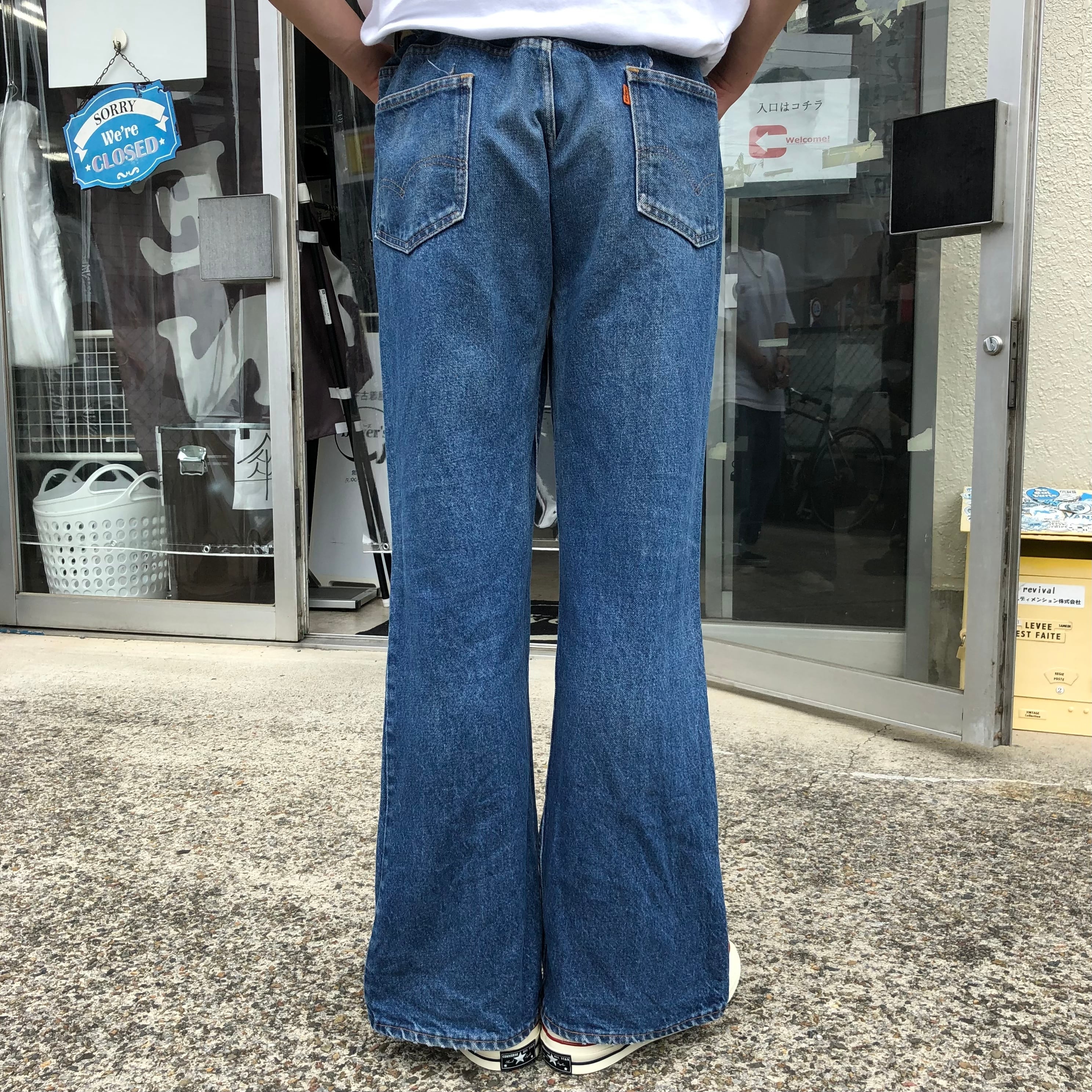 80s Levi's リーバイス 684 w34 ビックベル フレアパンツ | gulatilaw.com