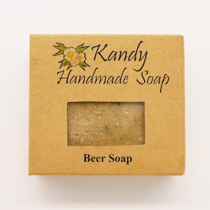 ビール石鹸（110g）by Kandy Handmade Soap