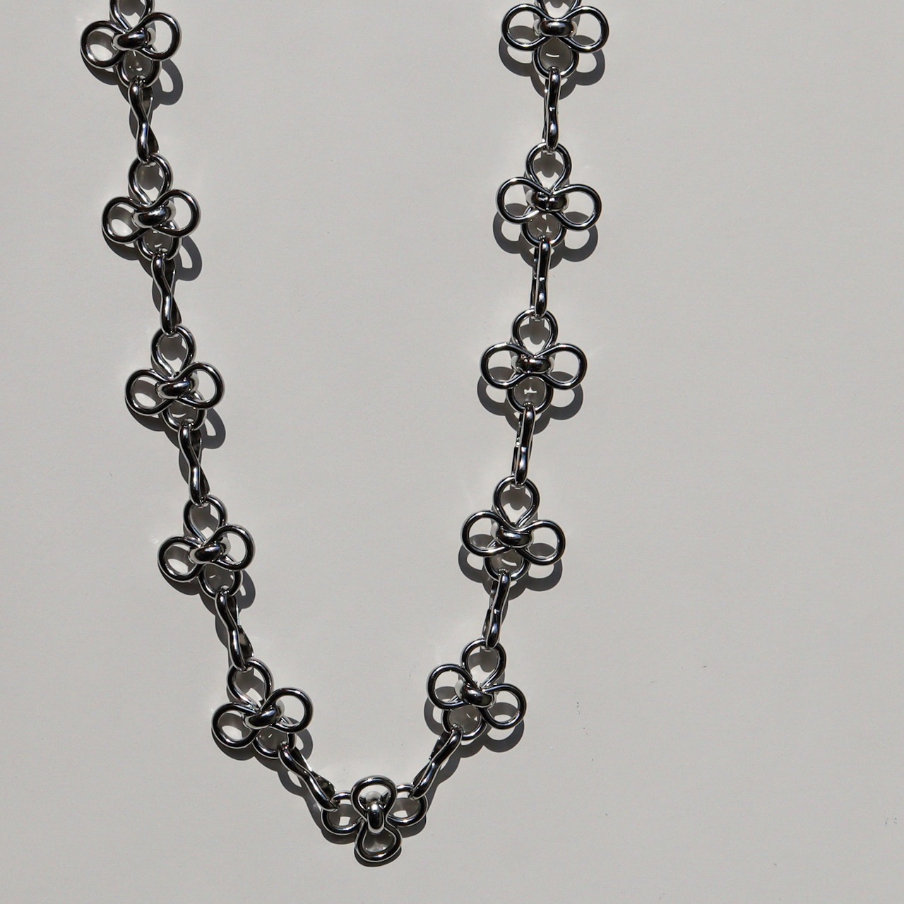 再入荷*stainless blossom choker necklace