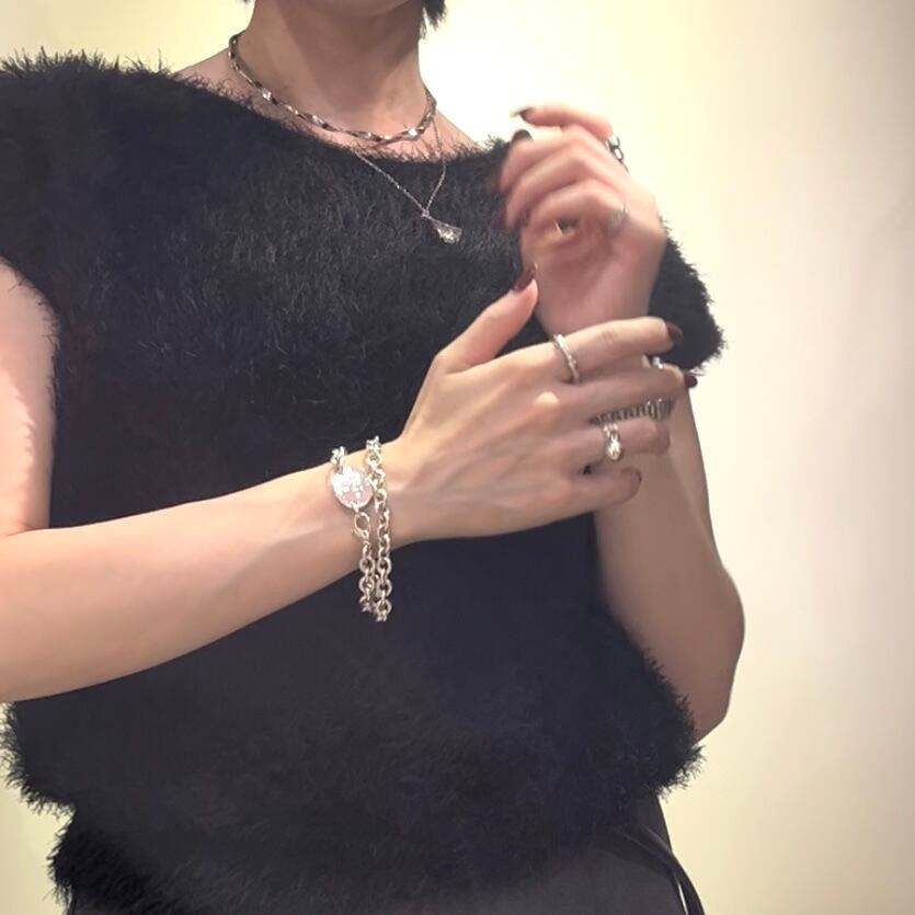 1円 TIFFANY＆Co ティファニー エルサペレッティ オープンハート SV925