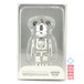 メディコム ベアブリック BE@RBRICK 100% 2013 クリスタルハート クロームメッキモデル 未開封 ４号店商品