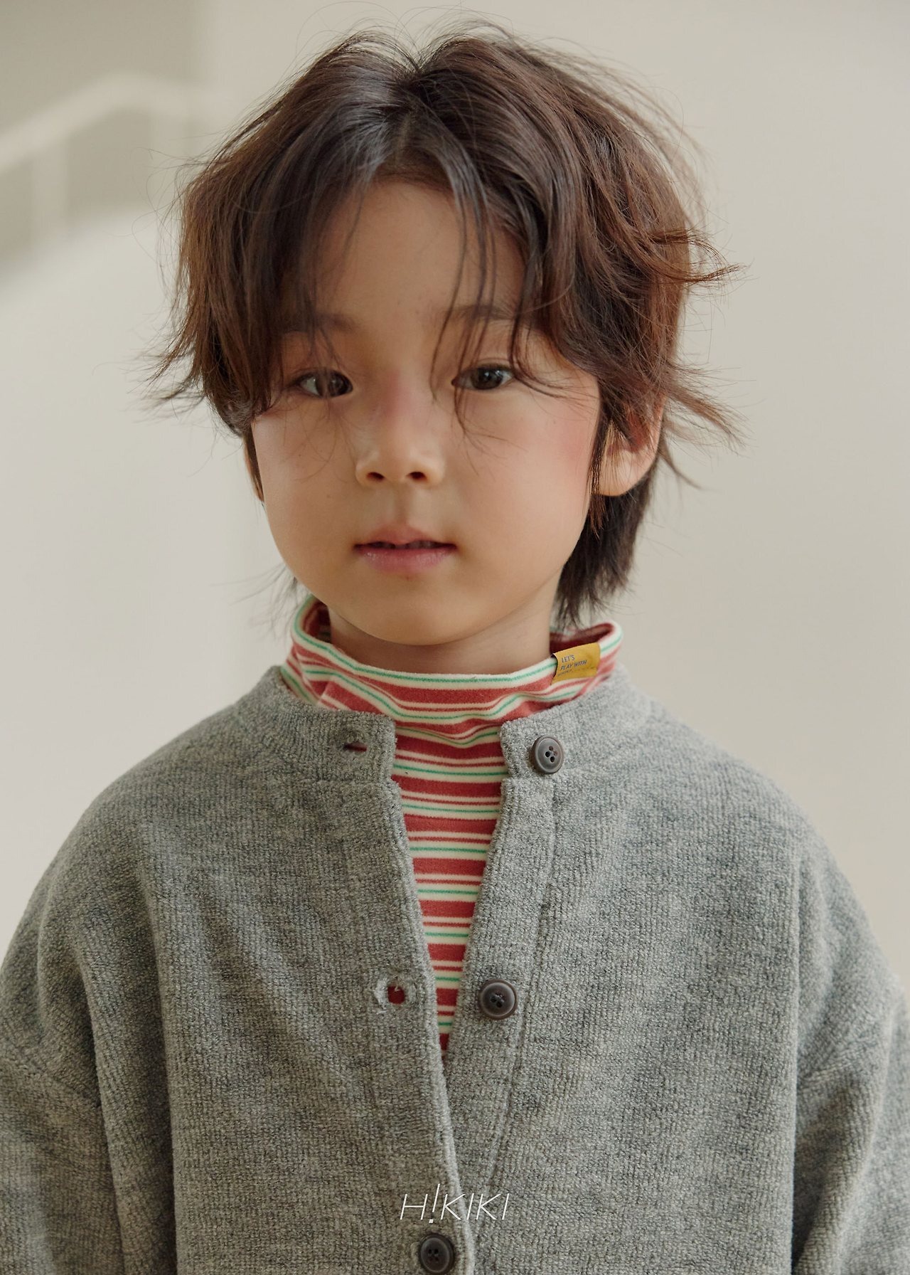 HIKIKI［取寄］stripe big turtle tee 26winter
