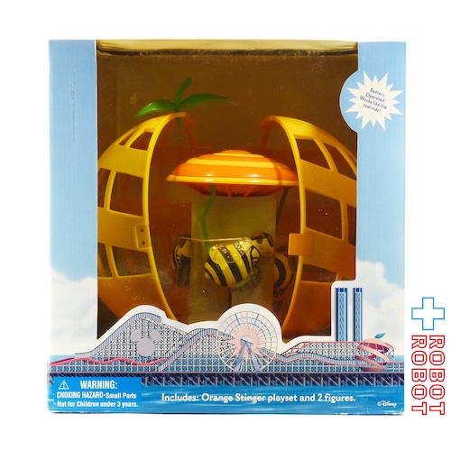 WDW ディズニー カリフォルニア アドベンチャー パラダイス・ピア オレンジ・スティンガー プレイセット フィギュア付き 未開封