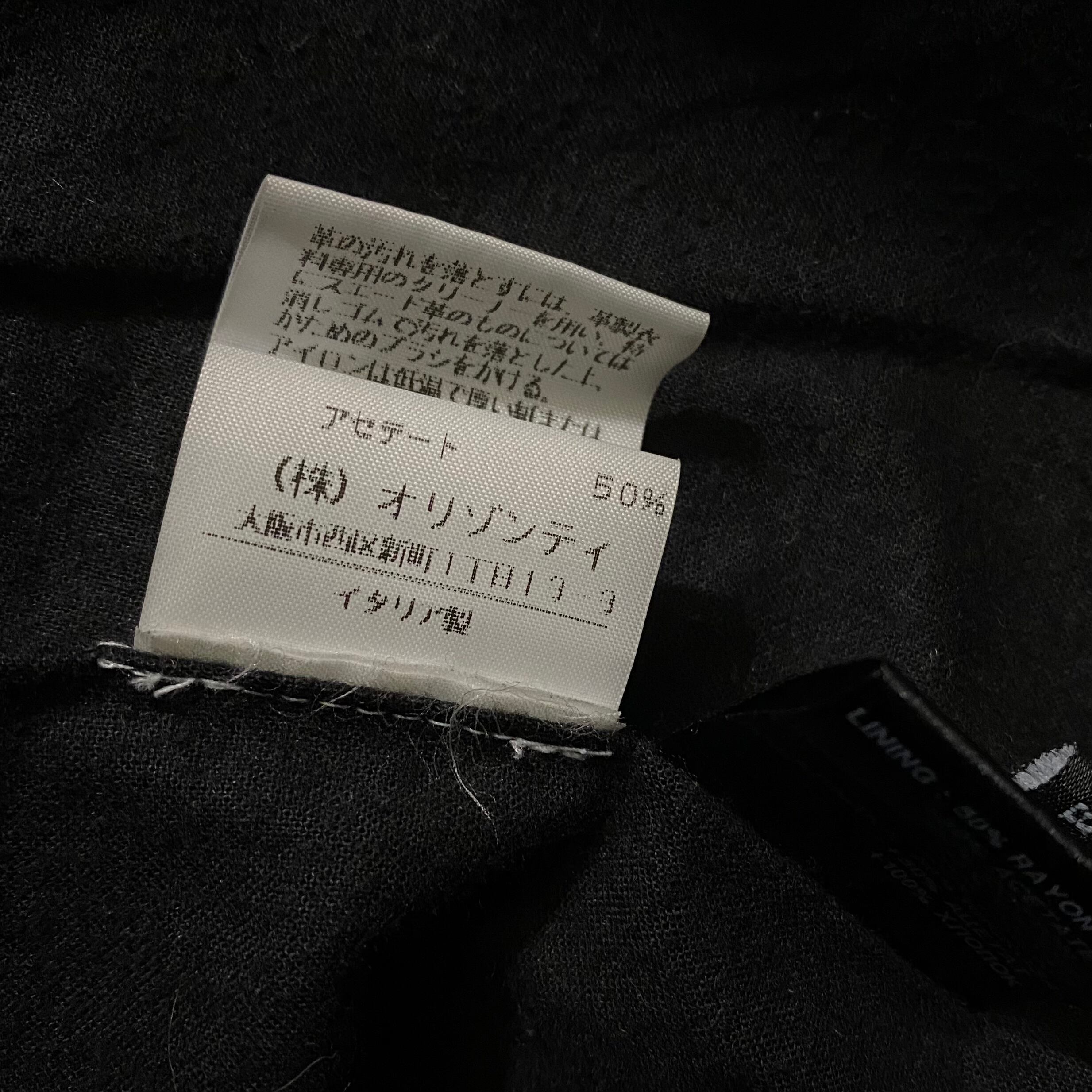 ANN DEMEULEMEESTER leather riders jacket | NOIR ONLINE