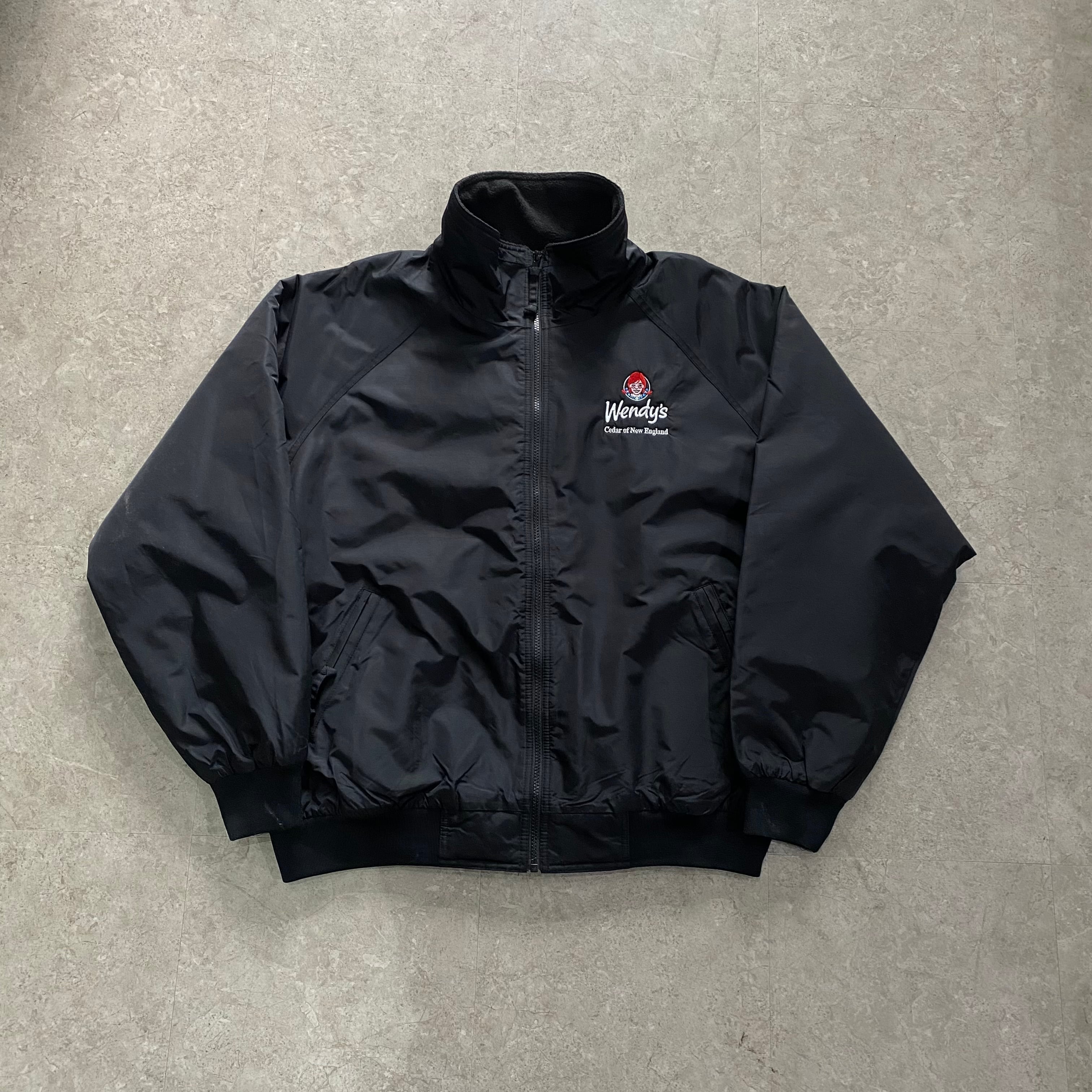 00s Wendy's nylon zip up jacket【仙台店】
