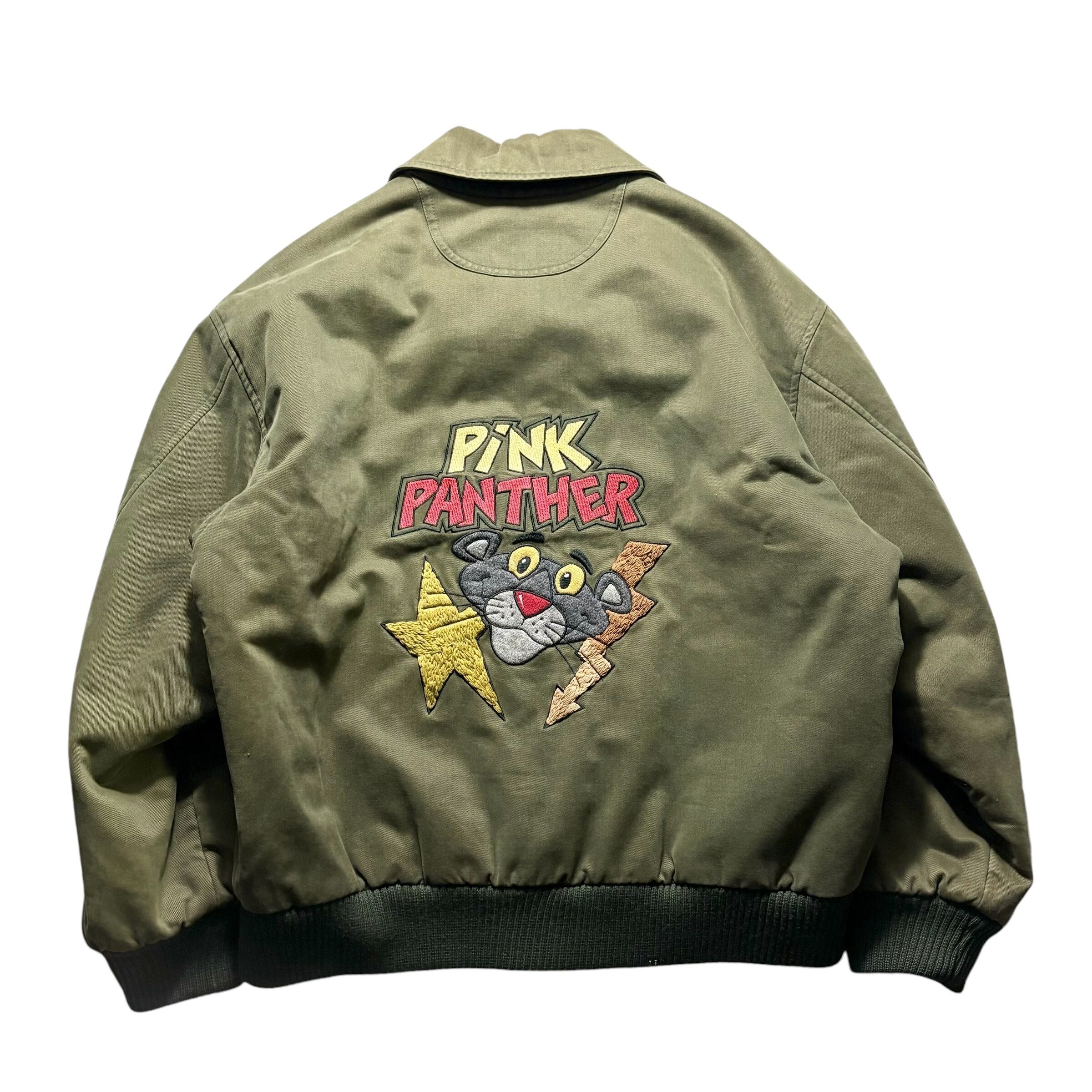 vintage CASTELBAJAC flight bomber jacket “PINK PANTHER” | NOIR ONLINE