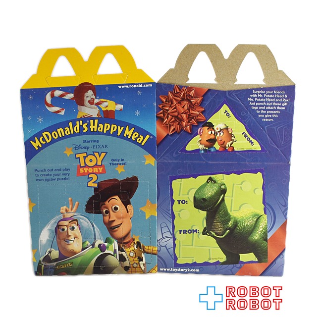 マクドナルド ハッピーセット空箱 トイストーリー2 ブルズアイ ジェシー Robotrobot マクドナルド ハッピーセット空箱 トイストーリー2 ブルズアイ ジェシー Robotrobot