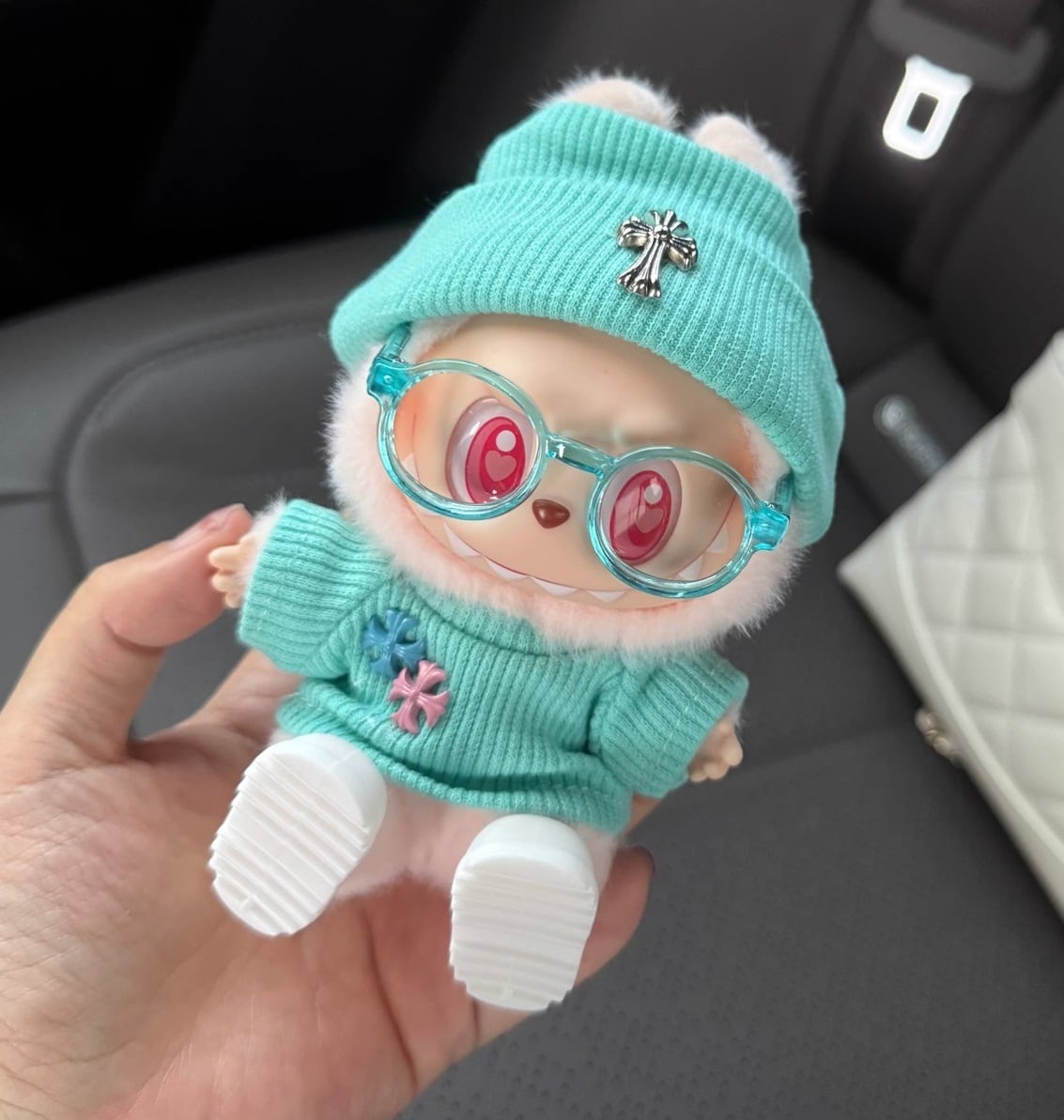 ぬいぐるみ Labubu 1/2代用 着せ替え 衣装 ふわふわ アニマル着