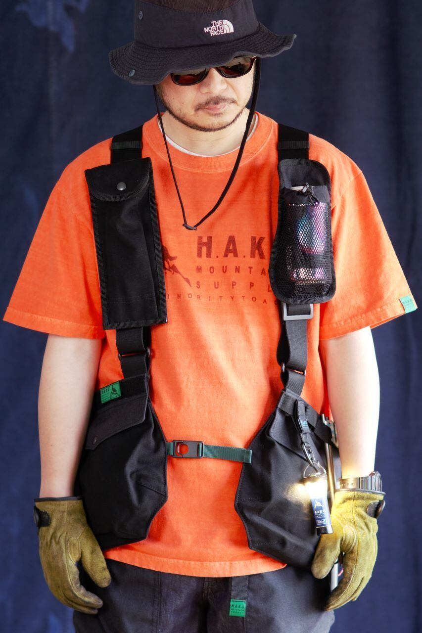 H.A.K.U ベスト HKT705 HANDSFREE VEST | H.A.K.U MOUNTAIN SUPPLY
