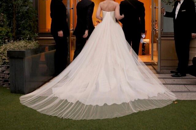 verawang harlow US4相当 ベール・グローブ・サッシュベルト付き 酷かっ