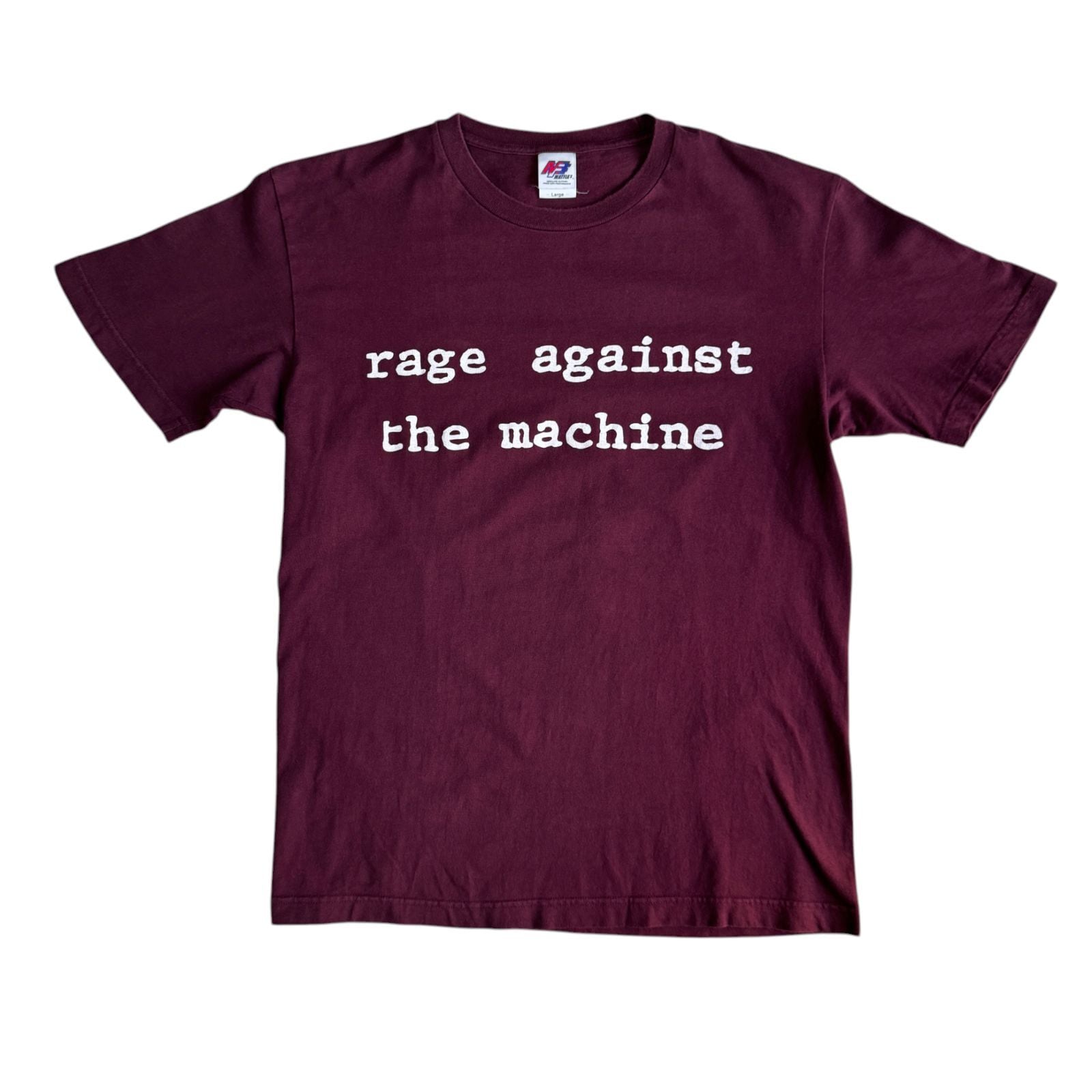 00s rage against the machine ロゴ プリント Tシャツ Lサイズ レイジ