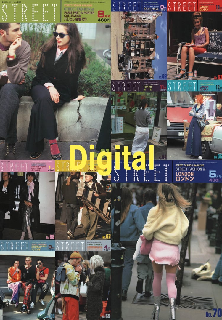 eBook- STREET magazine No.061 ~ No.070 set | FRUiTS SHOP