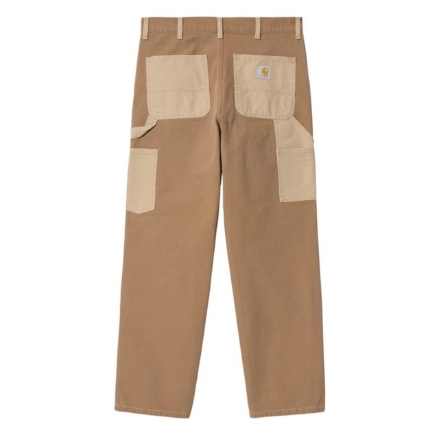 【Carhartt WIP】 DOUBLE KNEE PANT (Dusty H Brown / Hamilton Brown) カーハート ダブルニーパンツ