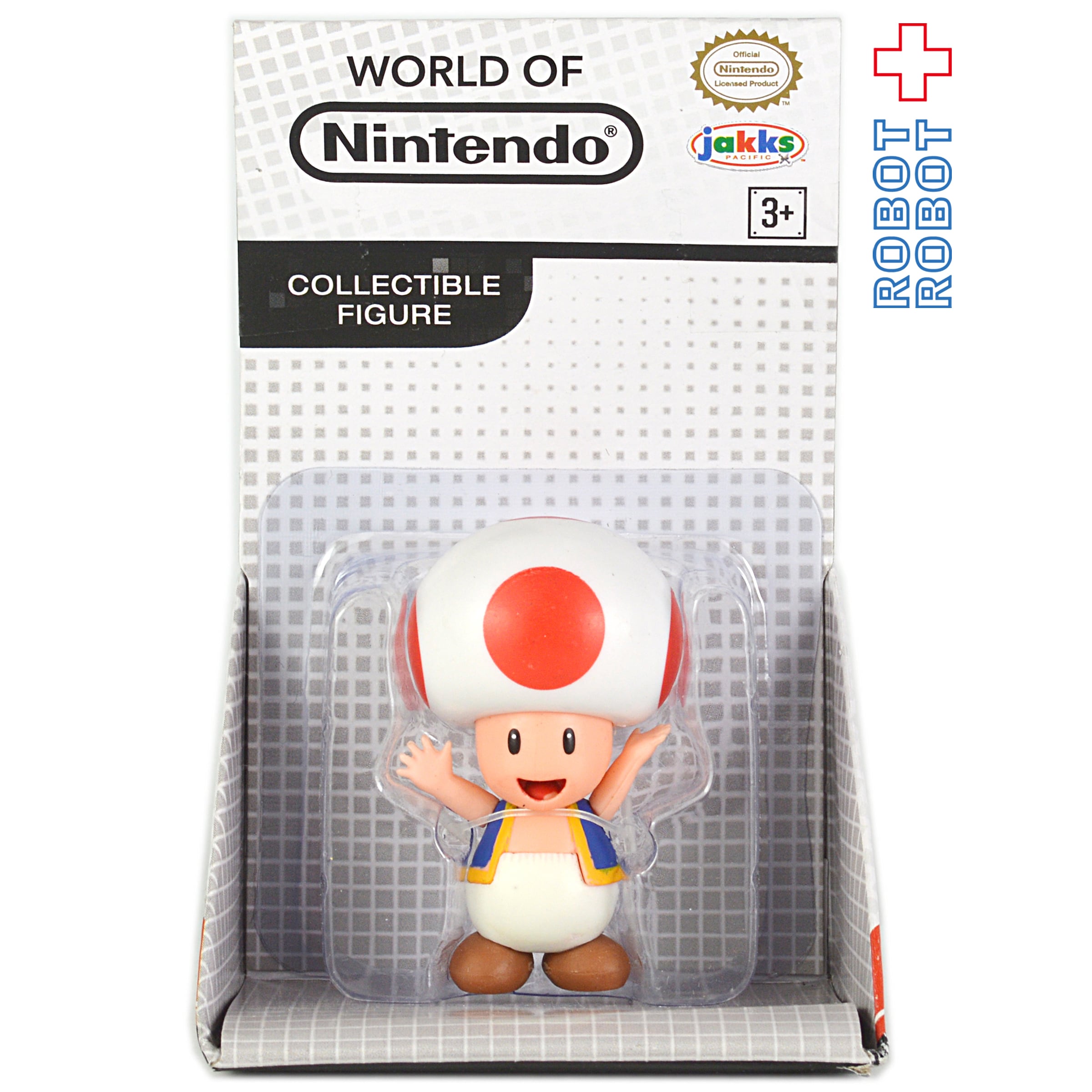 日本限定/非売品Nintendo Mario Figure Retro キノピオ ワールドオブニンテンドー スーパーマリオ キノピオ 2.5インチ