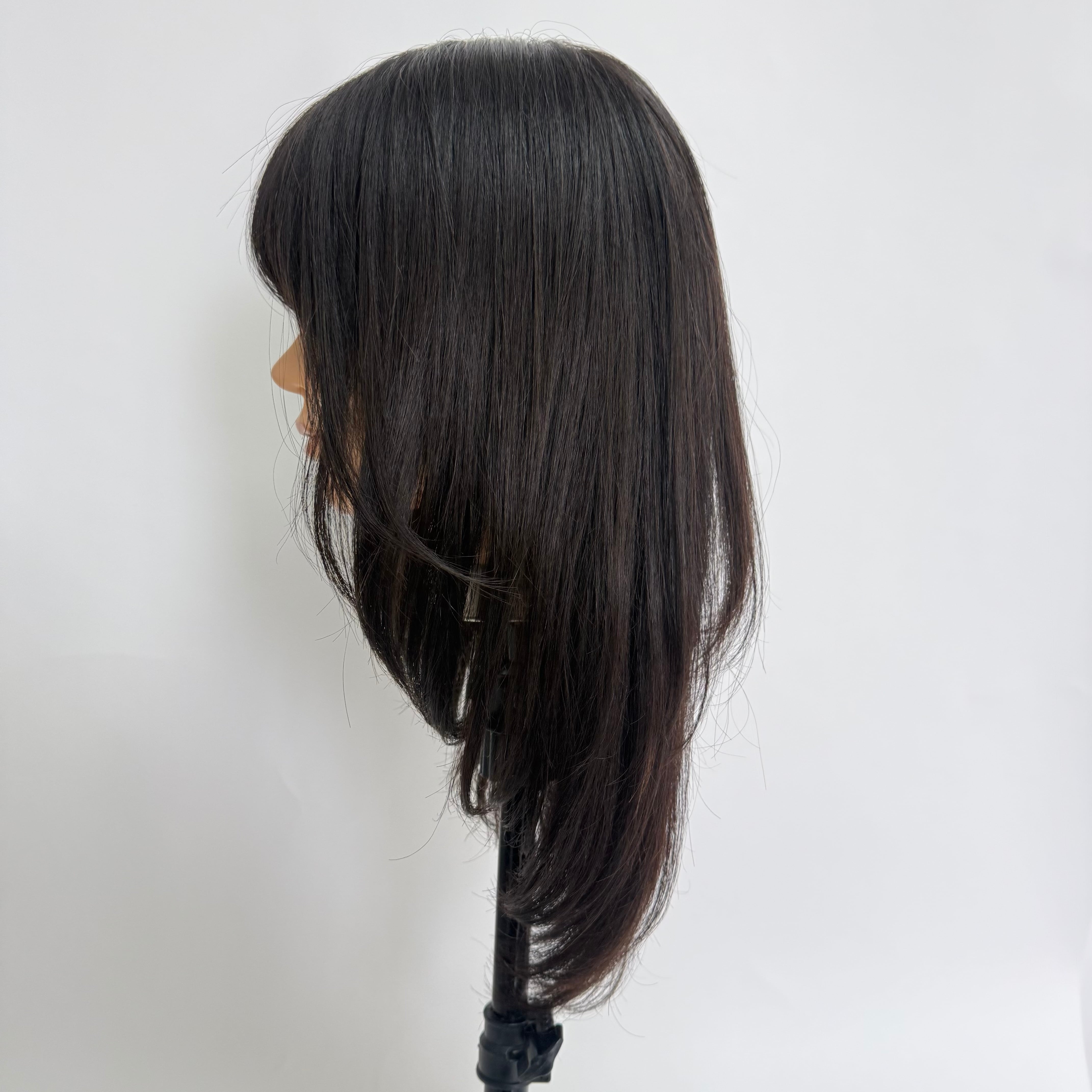 スキンレース生え際(テープ台付き) 商品名:しおり前髪あり/なし