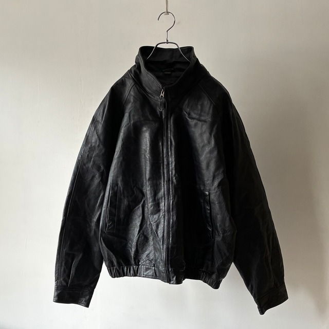 -St.John’s Bay- hi-neck leather jacket