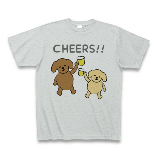 CHEERS!! (poodle) -gray-