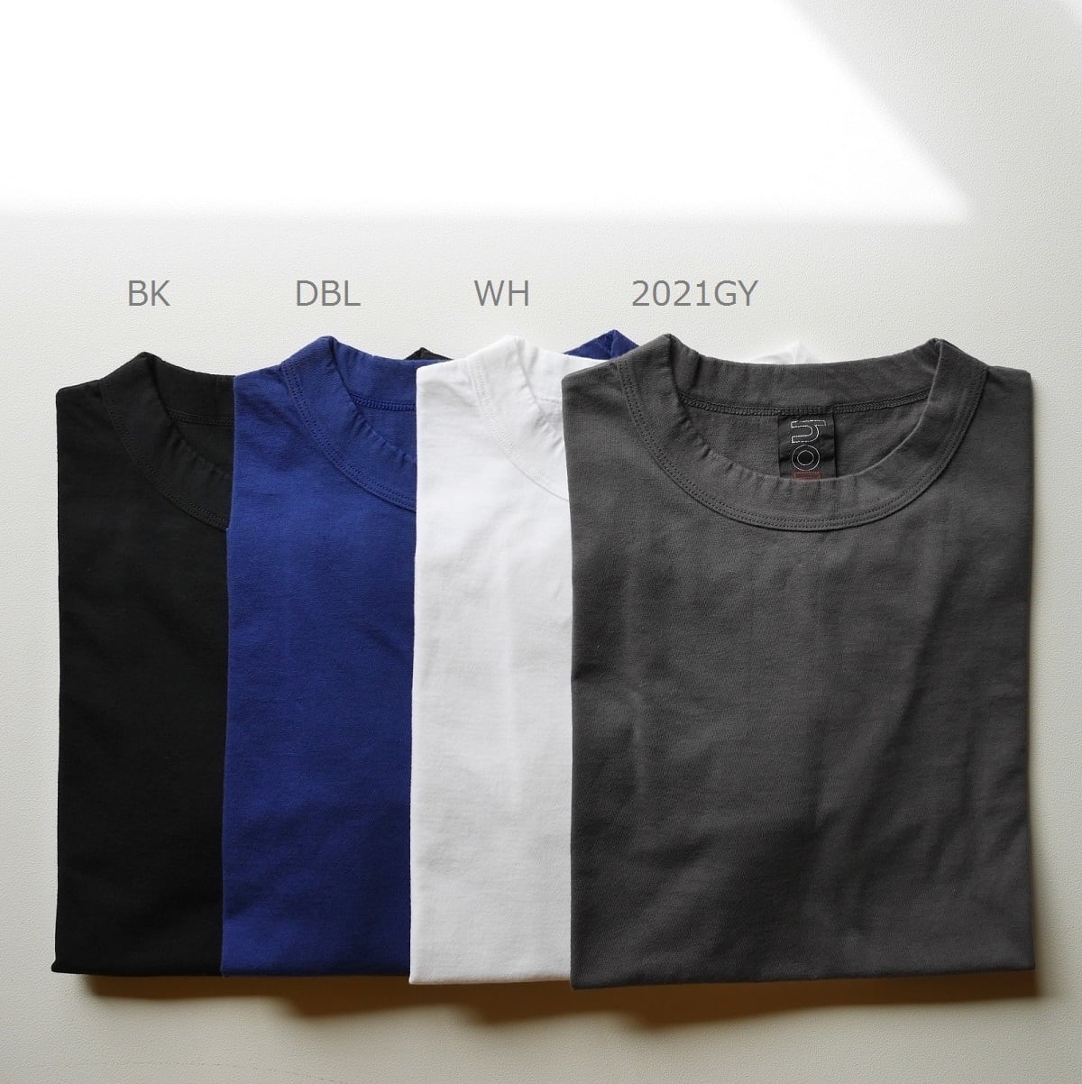 【タグ付未使用品】ホームスパン 綿100% 長袖Tシャツ ネイビー Sサイズ 長袖Tシャツ homspun | 日々花［ Hibika online ］