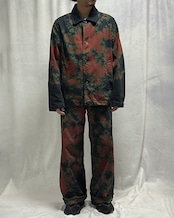 藍染めタイダイワイドデニムパンツ いつの間にか藍