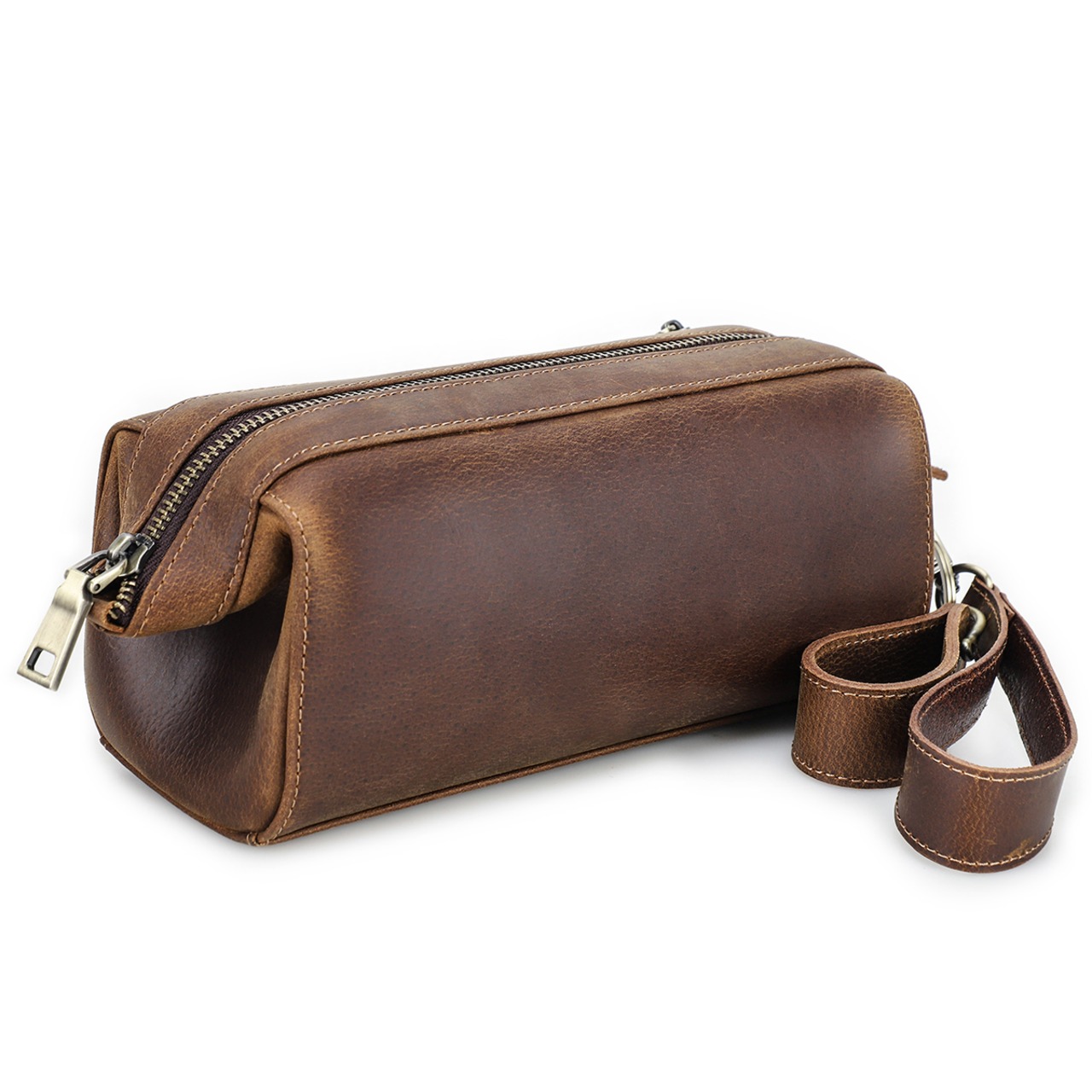 Compact Genuine Leather Clutch Bag / 本革 コンパクト レザー クラッチ バッグ