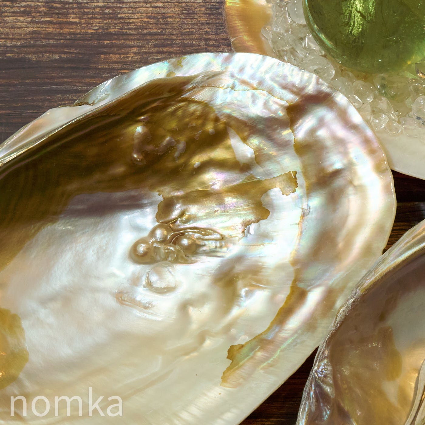 【聖なる浄化の器】イケチョウ貝(マザーオブパール)の浄化シェルトレー