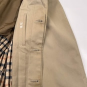 DAKS ダックス Drakkar ベルギー製生地 ライナー付き ステンカラーコート 92A5/カーキベージュ系 メンズ