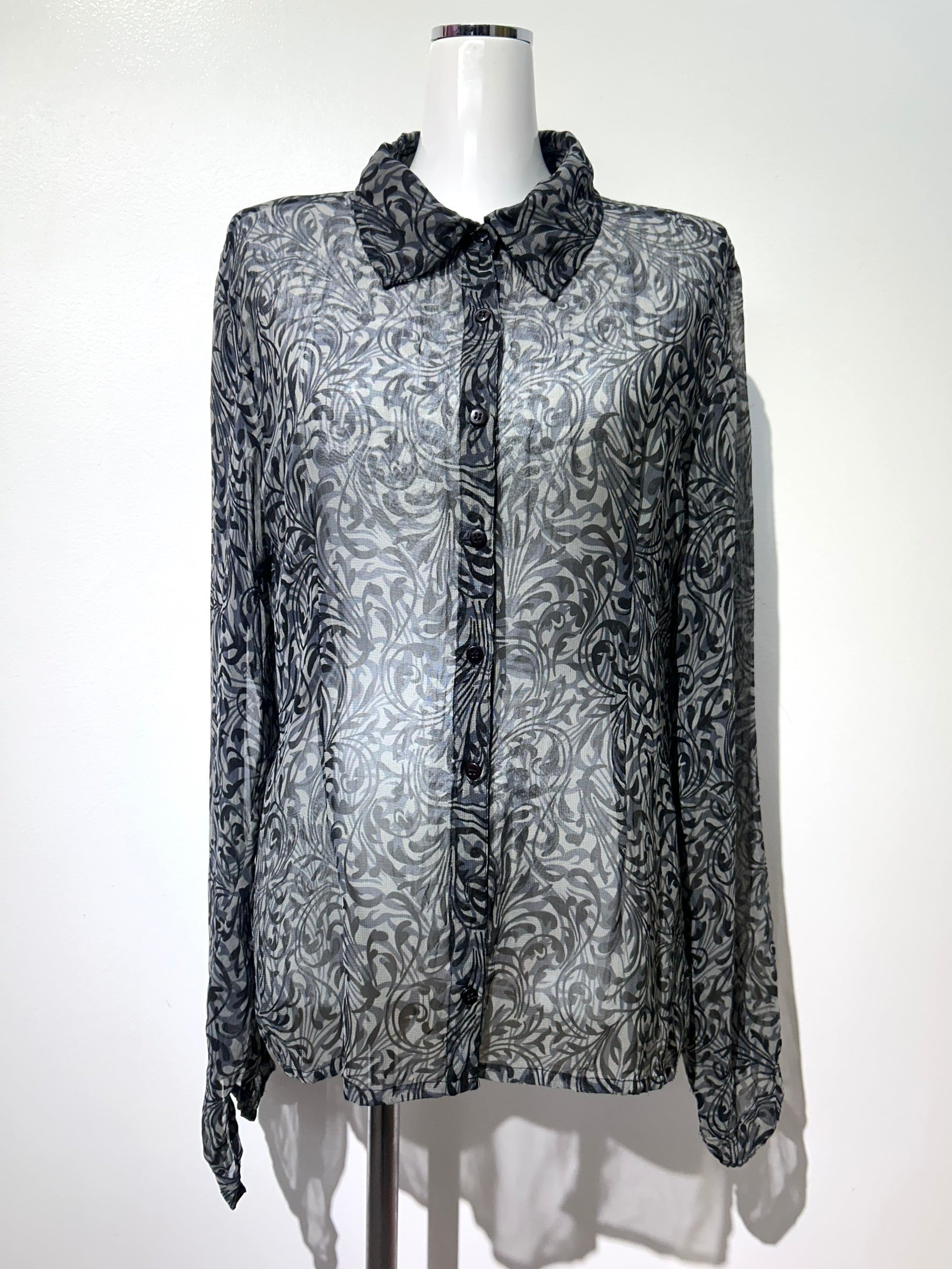 See-through blouse