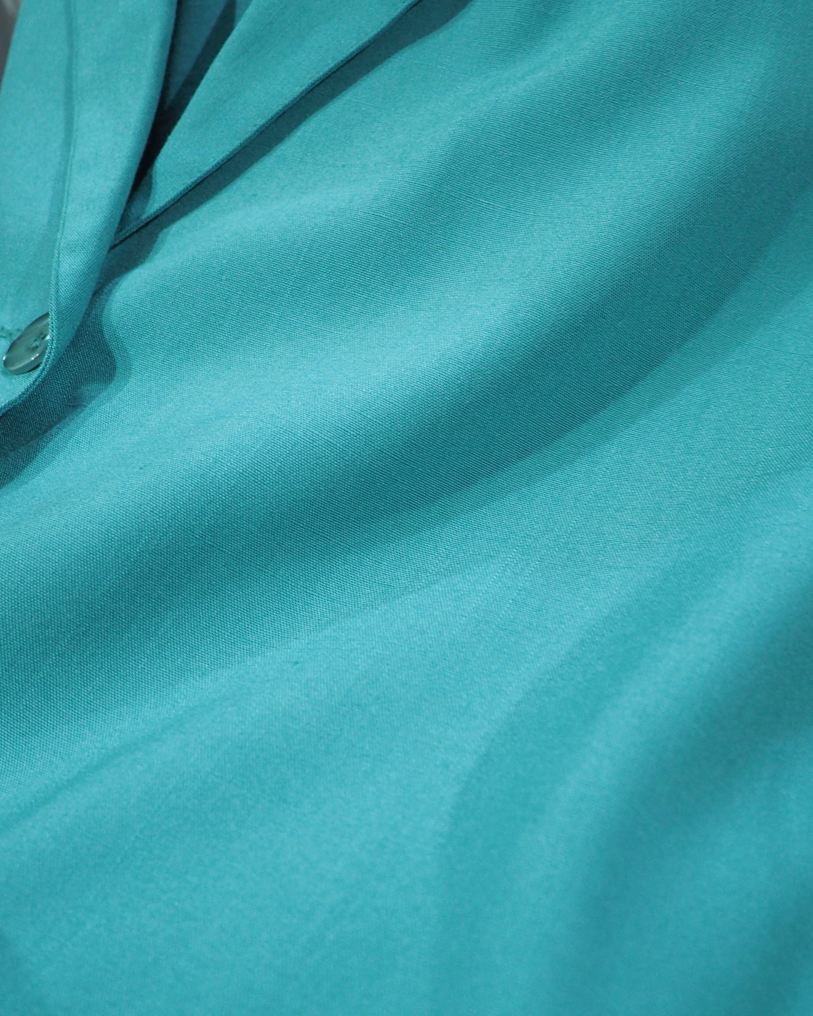 1990s " SAGHARBOR " Beautiful Turquoise Green Color vintage loose Easy jacket