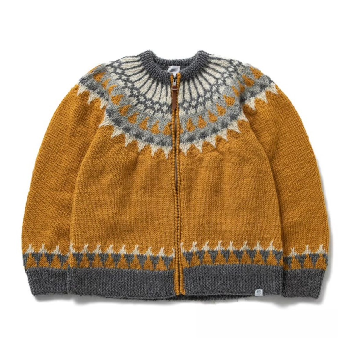 BEDWIN & THE HEARTBREAKERS L/S ZIP UP NORDIC CARDIGAN 