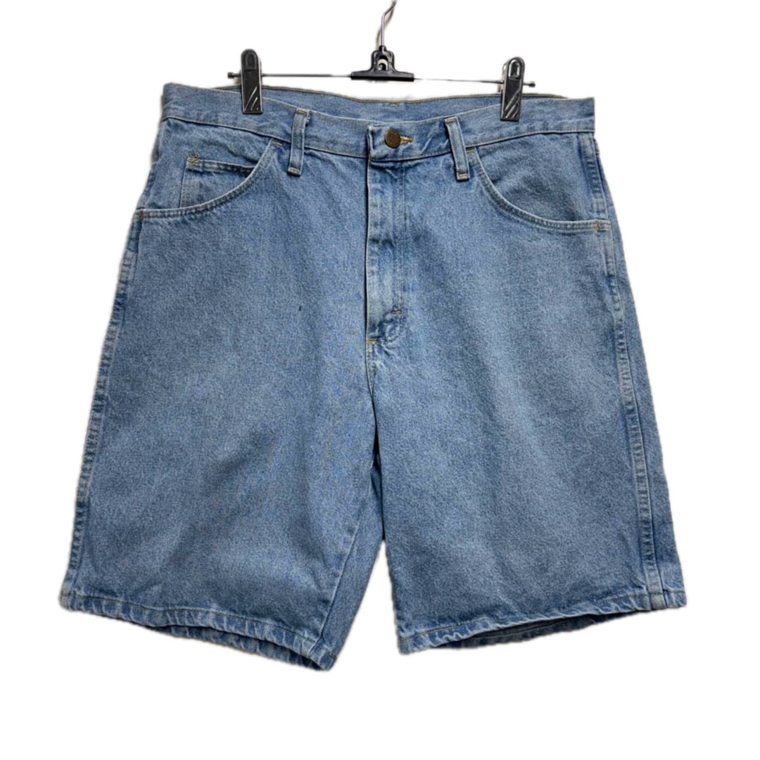 90s OLD STUSSY/Denim Shorts/WORKGEAR/USA製/W32/デニムショーツ