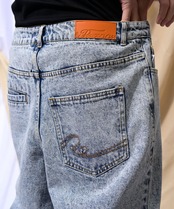 【#Re:room】VINTAGE TUCK WIDE DENIM［REP208］