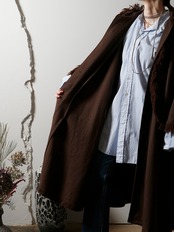 1970's Yves Saint Laurent / Hooded Cape