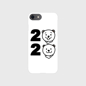 2020くま｜iPhoneケース｜iPhone X/XS/iPhone6/6s/7/8対応