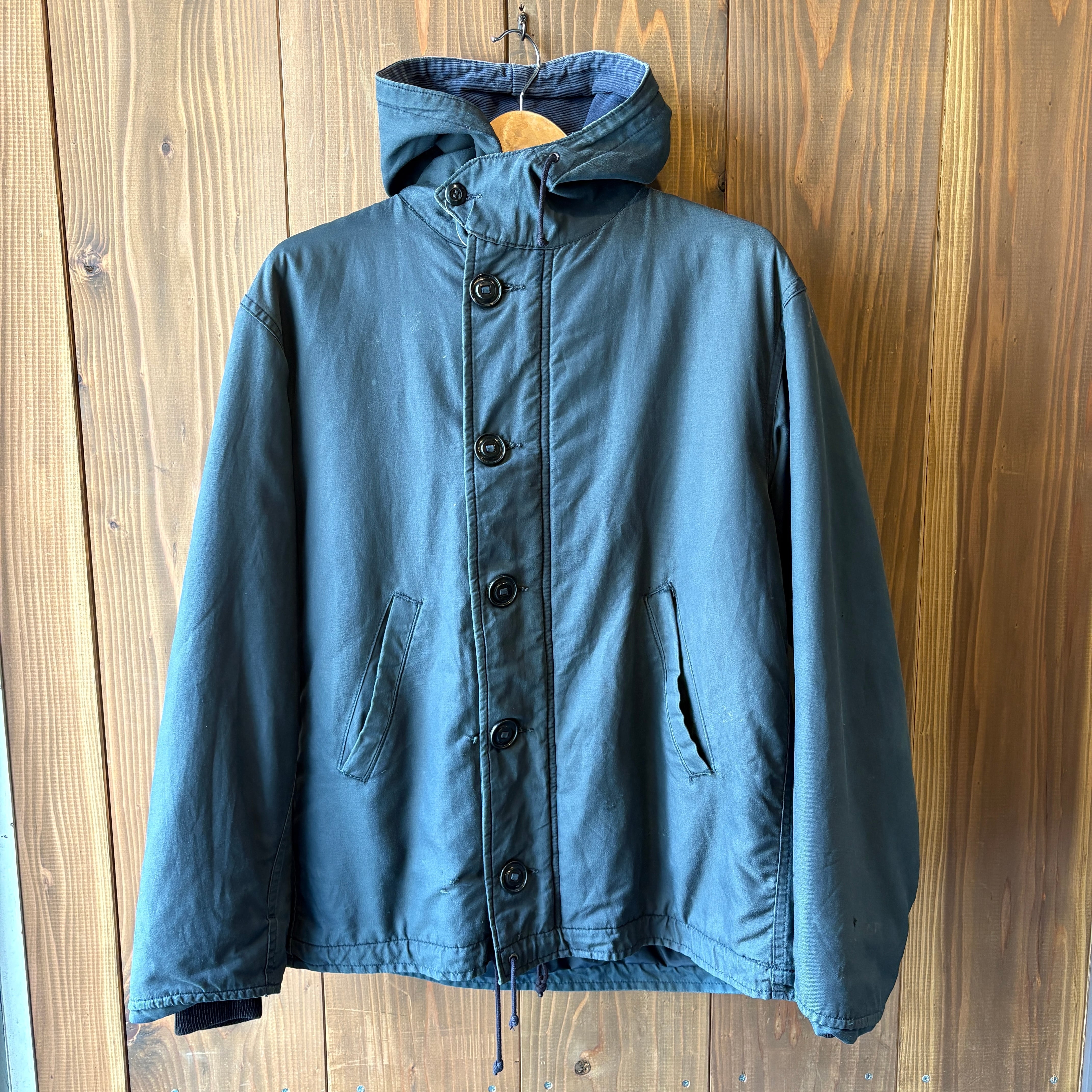 80s カナダ軍 実物 RCN Intermediate Cold Weather Parka デッキ