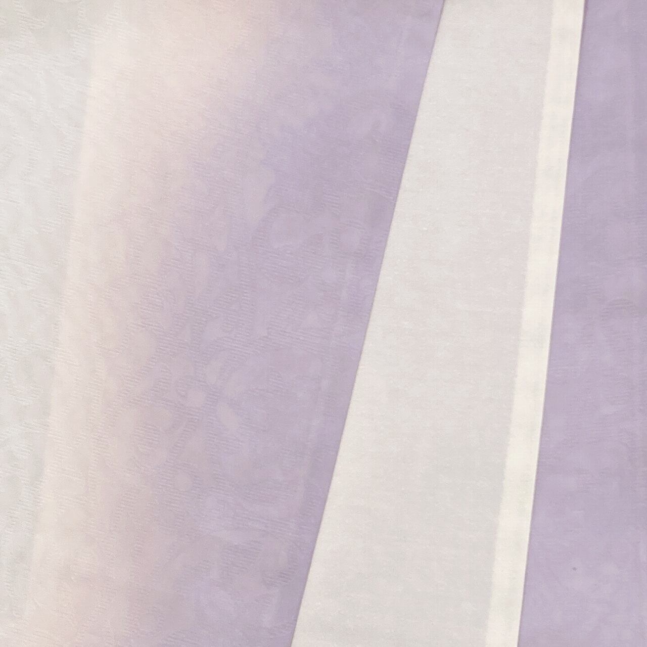 袋帯　夏用　紗　ボカシ　全通柄　正絹　西陣　日本製　未仕立て　夏帯　夏袋帯　紋紗