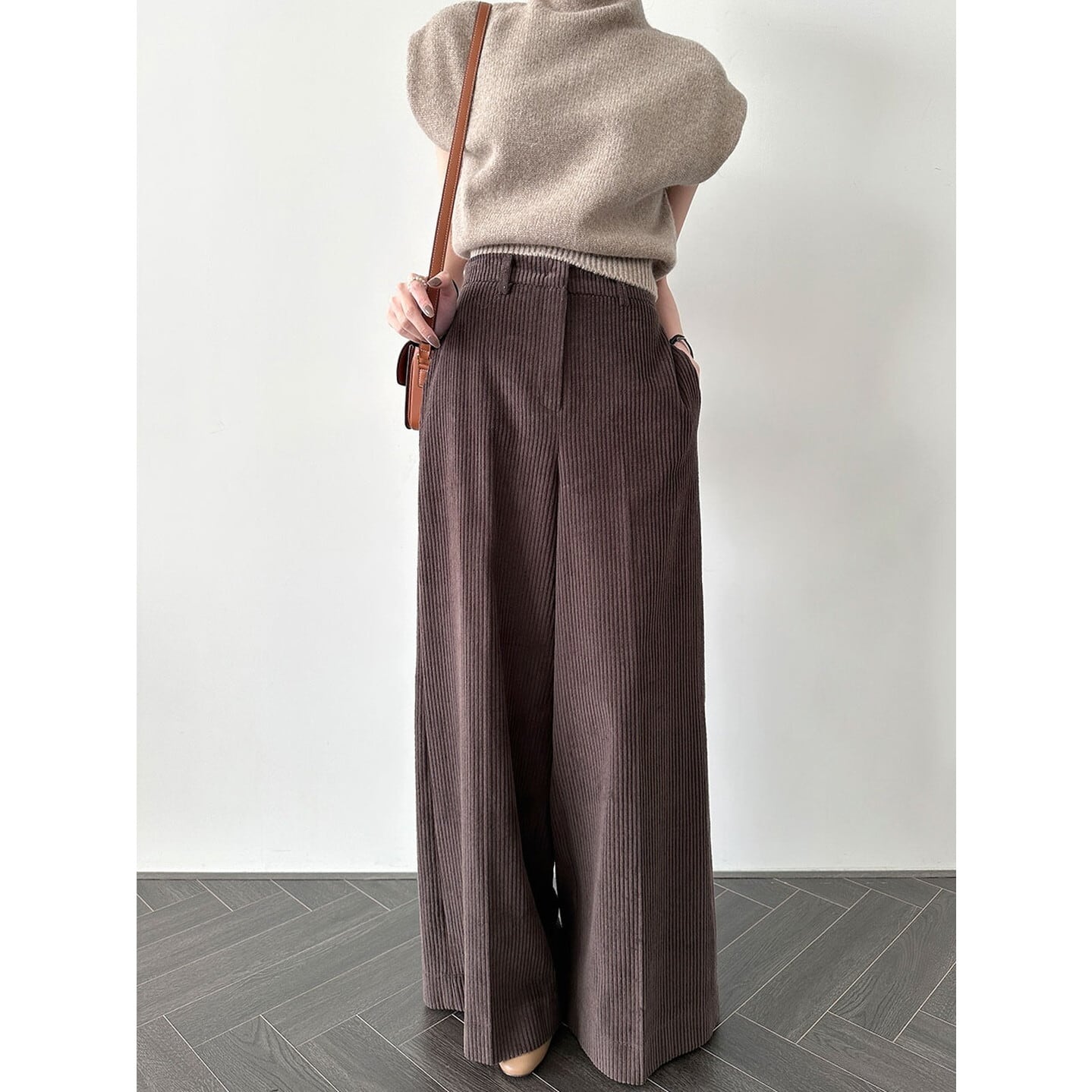 ハイウエスト コーデュロイパンツ 2color RA3028