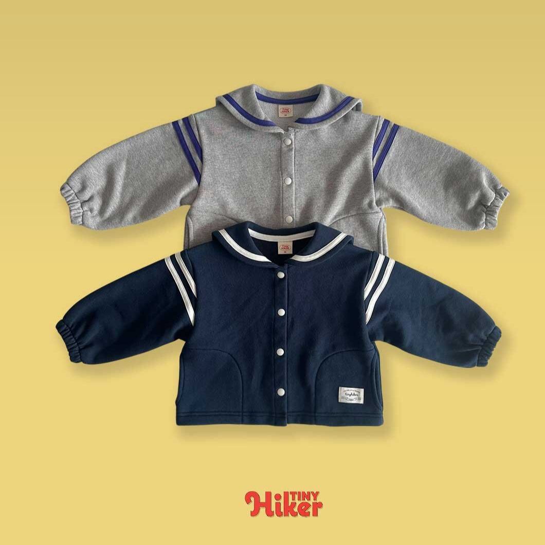 《送料無料》予約:キンダーセーラーカーディガン【TinyHiker】