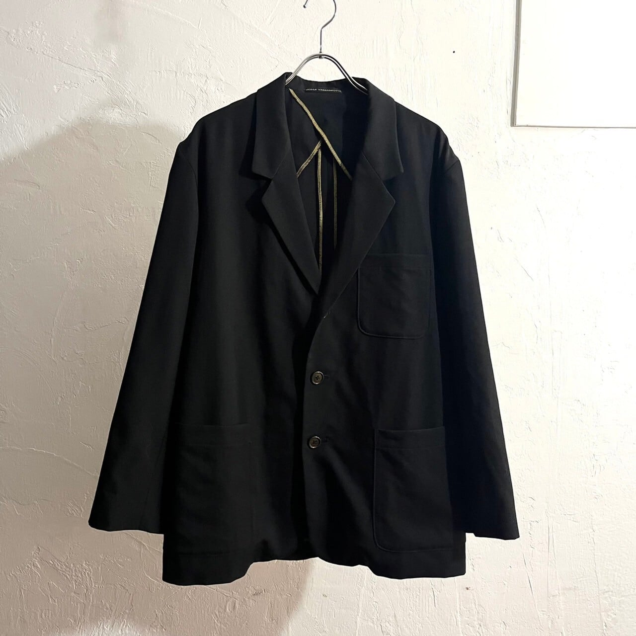 05SS Ys Yohji Yamamoto Wool Gabardine 3B Tailored