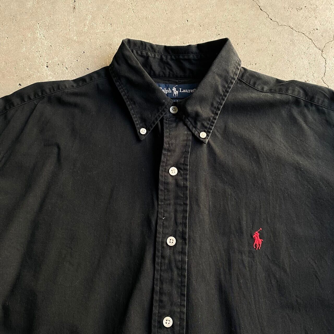 Ralph Lauren ラルフローレン BLAKE 長袖 ボタンダウンシャツ メンズXL