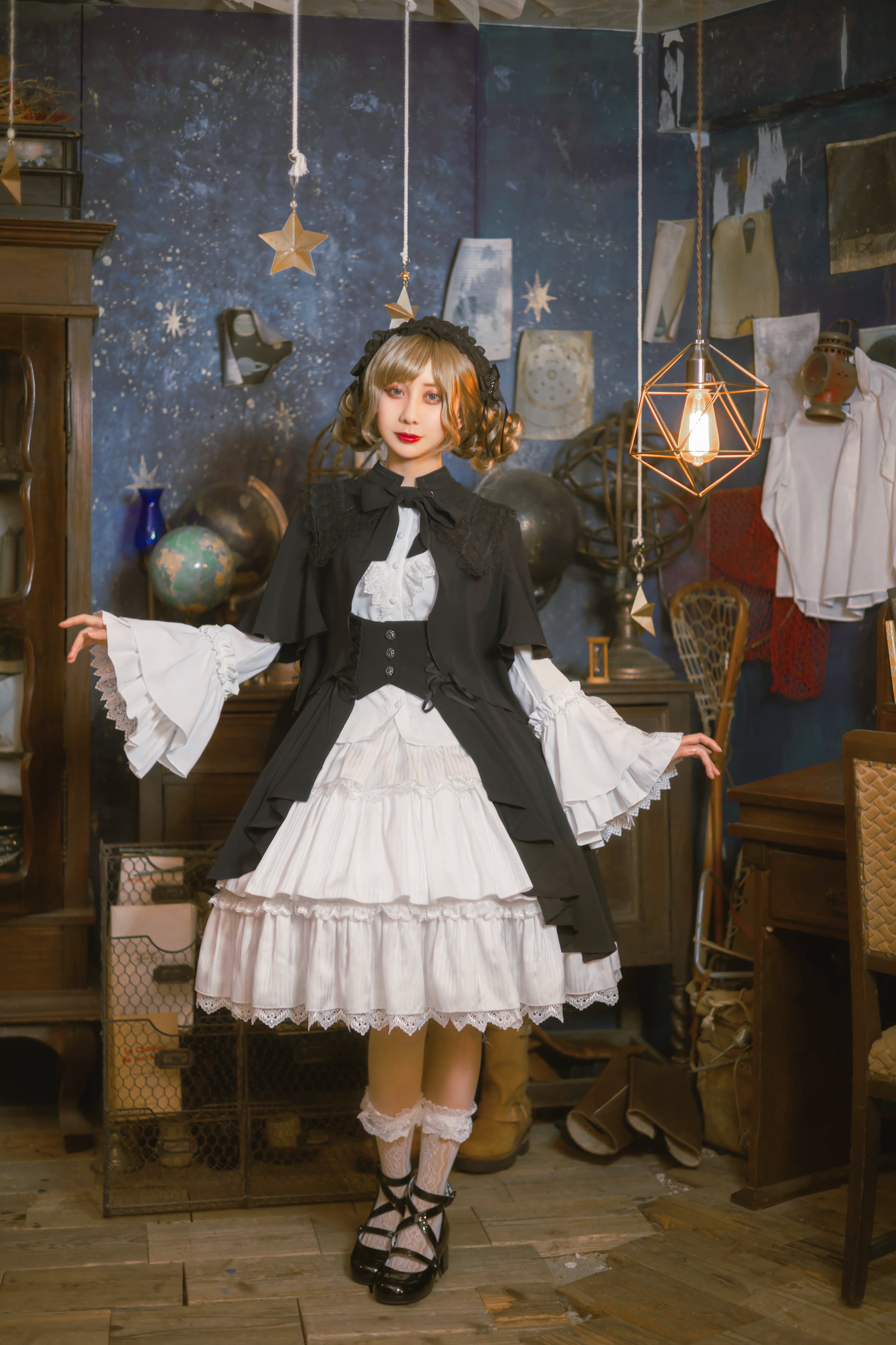 Angelic Pretty ビスチェ スカート SK 星夜の旅 ビスチェスカート | HoshibakoWorks