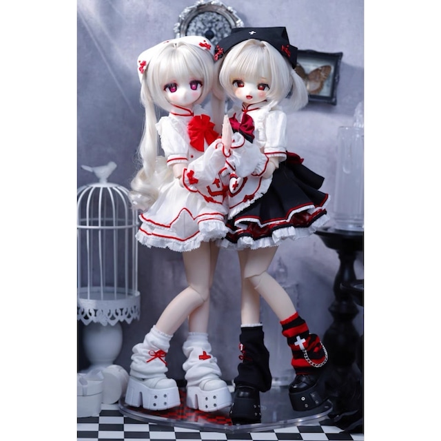 衣装セット！ （菜包猪肉铺）bjd4分熊妹大力力mddmsd莉莉姆娃衣套装 