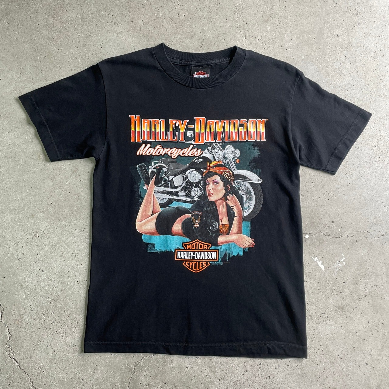Harley-Davidson ハーレーダビッドソン 女性 両面プリントTシャツ 