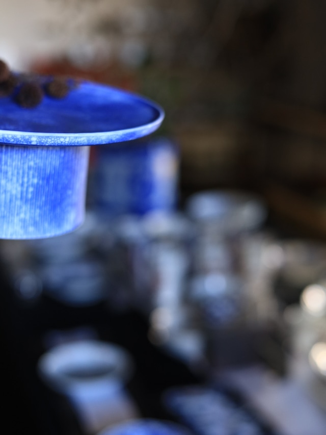 AS 李荘窯　コスモブラスト高台皿