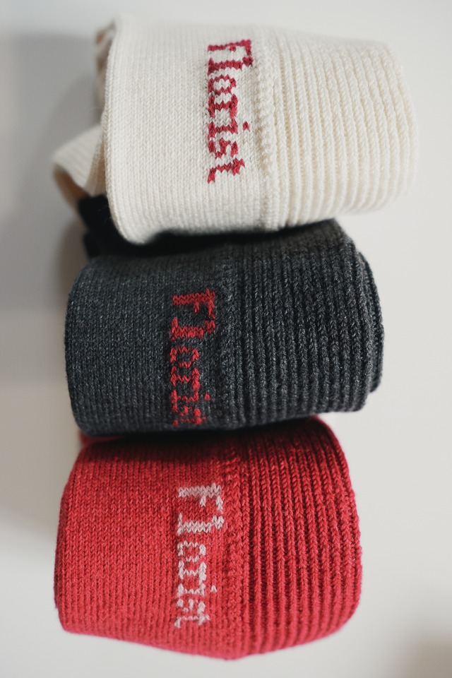 Florist socks　col.anemone