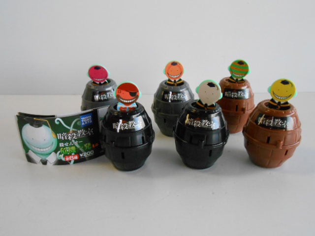 ♯Kot16Bz暗殺教室殺せんせー危機一発ミニ全6種 ♯Kot16Bz暗殺教室殺せんせー危機一発ミニ全6種 | フィギュアマニア