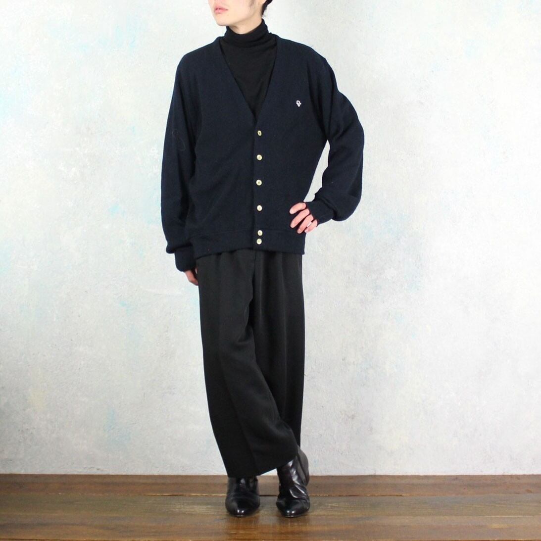 Christian Dior ブラック ニット カーディガン 【OT-2274】 | cv
