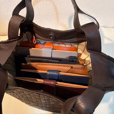 B.stuff 超貴重!メッシュバッグ(小) ブラックオリーヴ